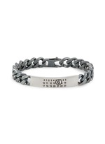 MM6 MAISON MARGIELA | Minimal Numeric Logo ID Tag Curb Chain