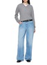Figure View - Click To Enlarge - THE ROW - Eglitta Cotton Denim Jeans