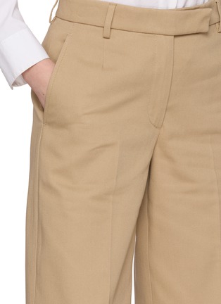 - THOM BROWNE - Cropped Cotton Gabardine Chino Pants