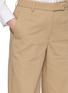  - THOM BROWNE - Cropped Cotton Gabardine Chino Pants