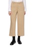 THOM BROWNE Cropped Cotton Gabardine Chino Pants