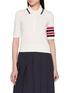 THOM BROWNE Hector Intarsia 4-Bar Jersey Stitch Cotton Polo