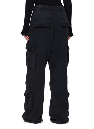 Back View - Click To Enlarge - BALENCIAGA - Sweat Cargo Cotton Pants
