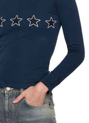  - BALENCIAGA - Long Sleeve Top Rating Graphic Cotton Top