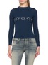 BALENCIAGA Long Sleeve Top Rating Graphic Cotton Top