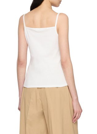 Back View - Click To Enlarge - THE ROW - Denzel Cotton Cami Top