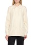 THE ROW Lucetta Patch Pocket Silk Shirt