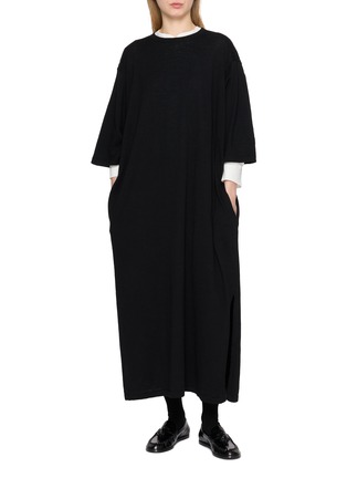 Figure View - Click To Enlarge - THE ROW - Nolo Cotton Linen Maxi Dress