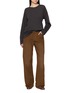 Figure View - Click To Enlarge - THE ROW - Floris Long Sleeve Cotton Top