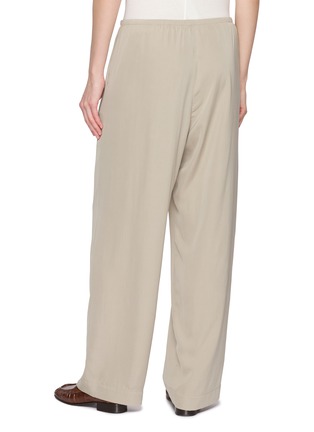 Back View - Click To Enlarge - THE ROW - Duvain Elasticated Silk Pants