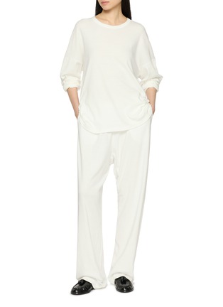 Figure View - Click To Enlarge - THE ROW - Floris Oversized Cotton Top