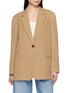 THE ROW Ezri Single Breasted Silk Blazer