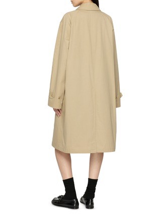 Back View - Click To Enlarge - THE ROW - Dayton Cotton Coat