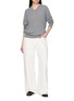 Figure View - Click To Enlarge - THE ROW - Nian Long Sleeve V-Neck Cashmere Top