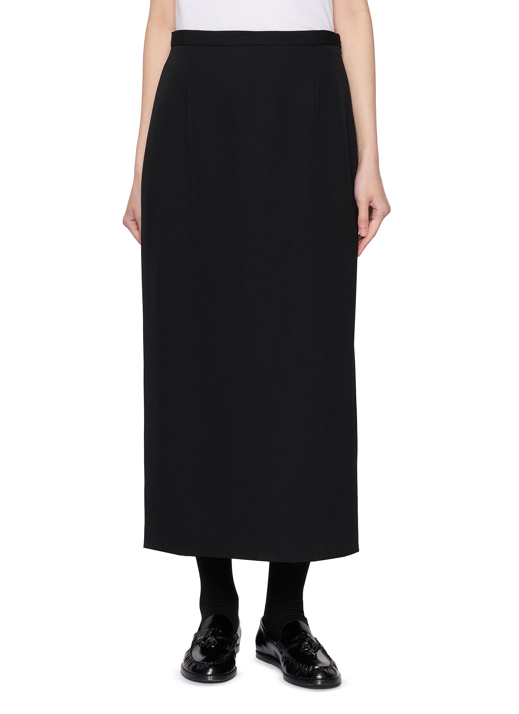 THE ROW | Edric Wool Maxi Skirt | Women | Lane Crawford