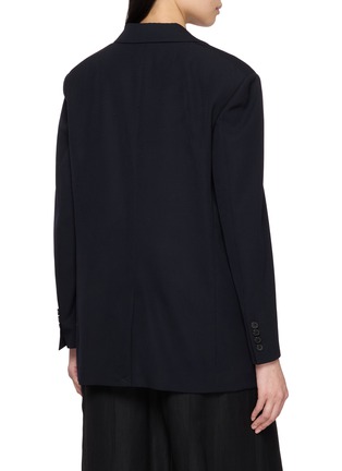 Back View - Click To Enlarge - THE ROW - Ezri Single Breasted Wool Blazer