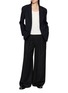 Figure View - Click To Enlarge - THE ROW - Ezri Single Breasted Wool Blazer