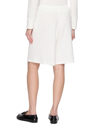 Back View - Click To Enlarge - THE ROW - Larissa Cotton Shorts