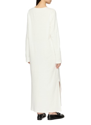 Back View - Click To Enlarge - THE ROW - Latoya Cotton Maxi Dress