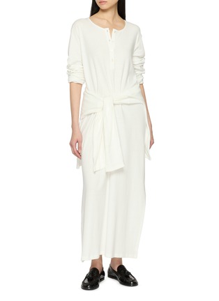 Figure View - Click To Enlarge - THE ROW - Latoya Cotton Maxi Dress