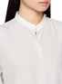 Detail View - Click To Enlarge - THE ROW - Fiora Detachable Collar Silk Shirt