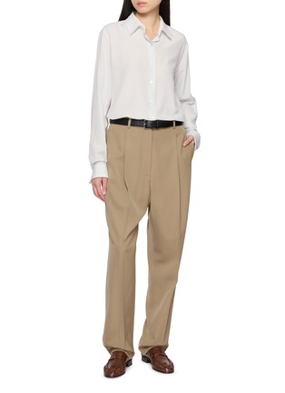 Figure View - Click To Enlarge - THE ROW - Fiora Detachable Collar Silk Shirt