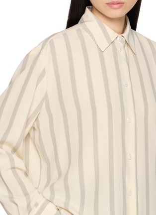  - THE ROW - Sisilia Striped Silk Shirt