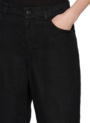  - THE ROW - Eglitta Linen Denim Jeans