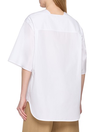 Back View - Click To Enlarge - THE ROW - Hamza Cotton Top