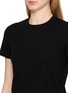  - THE ROW - Jovita Cotton Cashmere Silk T-Shirt