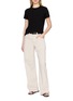 Figure View - Click To Enlarge - THE ROW - Jovita Cotton Cashmere Silk T-Shirt