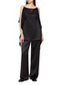 Figure View - Click To Enlarge - THE ROW - Ardyn Wide Leg Silk Pants