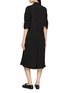 Back View - Click To Enlarge - THE ROW - Emmeline Turtleneck Silk Dress