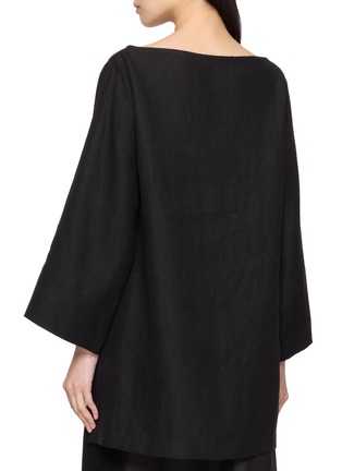 Back View - Click To Enlarge - THE ROW - Junia Linen Top