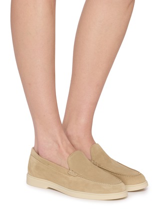 Figure View - Click To Enlarge - MAGNANNI - Sophie Suede Loafers