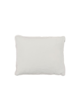 Detail View - Click To Enlarge - LAGOM - Mink Fur Cushion — Violet