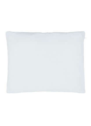 Detail View - Click To Enlarge - LAGOM - Mink Fur Cushion — Pastel Blue