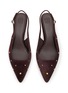 Detail View - Click To Enlarge - PEDDER RED - Lajos 45 Suede Slingback Pumps