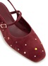 Detail View - Click To Enlarge - PEDDER RED - Balin 35 Suede Slingback Pumps