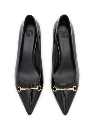 Detail View - Click To Enlarge - PEDDER RED - Lodonna 45 Patent Leather Pumps