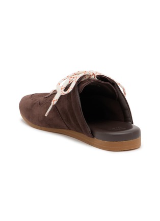  - PEDDER RED - Kate Leather Sneaker Slides