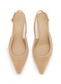 Detail View - Click To Enlarge - PEDDER RED - Sachi 55 Suede Slingback Pumps