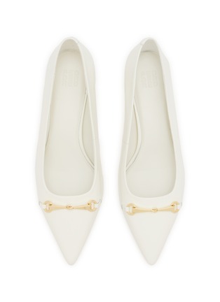 Detail View - Click To Enlarge - PEDDER RED - Lodonna 45 Patent Leather Pumps