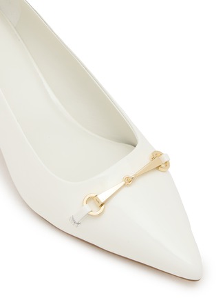 Detail View - Click To Enlarge - PEDDER RED - Lodonna 45 Patent Leather Pumps