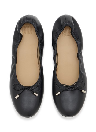 Detail View - Click To Enlarge - PEDDER RED - Rahat Leather Ballerina Flats