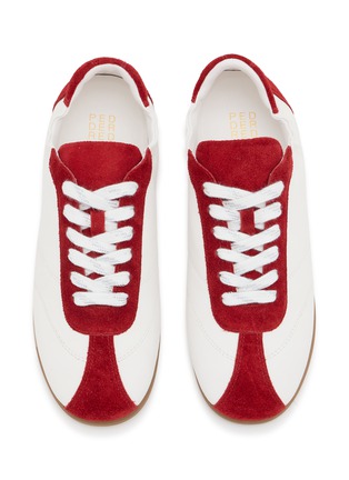 Detail View - Click To Enlarge - PEDDER RED - Fala Suede Women's Sneakers