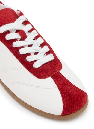 Detail View - Click To Enlarge - PEDDER RED - Fala Suede Women's Sneakers