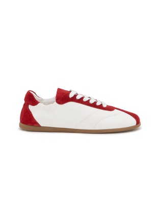 Main View - Click To Enlarge - PEDDER RED - Fala Suede Women's Sneakers