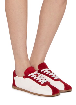Figure View - Click To Enlarge - PEDDER RED - Fala Suede Women's Sneakers