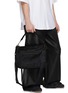 Figure View - Click To Enlarge - BALENCIAGA - Medium Le City Moto Nylon Shoulder Bag